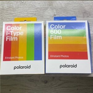 Polaroid Color i-Type and 600 Film - Rainbow Pack